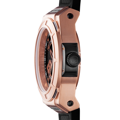 Otto Black Rose Gold